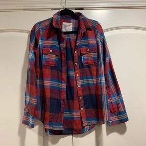 Women’s Mossimo Plaid Button Up